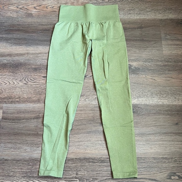 NVGTN Pants - NVGTN Olive Green Leggings